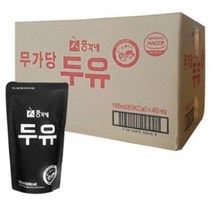 총각네 무가당두유, 190ml, 120개