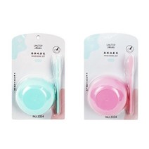 모델링팩도구 모델링통 모델링팩통 2종세트 볼+스패츌러