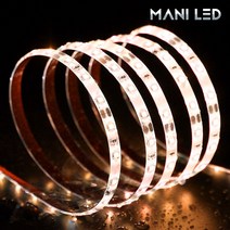 마니LED 주문제작 플렉시블 3528 5050 LED바 12V 24V 10cm, 3528 방수 흰띠 12V 10cm 웜화이트, 1개