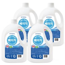 인블리스 베이직 세탁세제 2.5L x4개, 단품