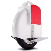 외발전동휠 왕발통 NK703 대리기사 이동 전동휠, 60V, 듀얼헤드라이트+6등+스피커45km 화이트+보조바퀴