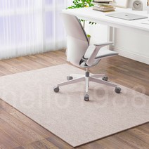 의자매트 긁힘방지 소음감소 카페트 체어매트, 88*120cm, 6mm, 베이지