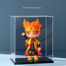 피규어장식장 아크릴 장식장 진열장 자동차 모델 그림 레고 수집품 건담용 투명 디스플레이 케이스 방진 블라인드 박스 스토리지 카운터탑 쇼케이스 박스, 20x15x15cm