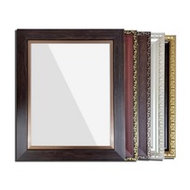 고급 영정사진 액자 (사진미포함) 8x10 11x14 인치 장수액자 합성수지 프레임, 919 체리, 11x14인치, 별표 고리