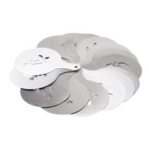 커피 스텐실 라떼아트 베이커리 스텐실도안 아크릴도안 스테인레스 101270, 5 스테인레스 스틸, 1개