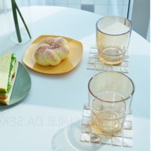 자개 찻잔받침 카페 컵받침대 커피컵홀더 티코스터, 소형8.5cm