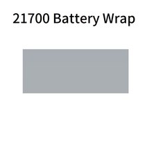 열수축비닐 투명포장지 선물포장비닐 20500pcs 21700 배터리 필름 테이프 PVC 튜브 Precut 슬리브 랩에 대 한 파이프 커버를 보호, 50pcs, 11 Grey