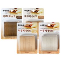 azw2UYd04m 나무 마루 커버 시트 2P 장판 목재 가구 흠집 긁힘 보수 시트지 가구인테리어보수용품, 1개