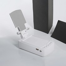 XIAOMI AI 블루투스 스피커 미니 무선 HD 품질 휴대용 열 마이크 핸즈프리 전화 5.0 사운드 박스, 02 WHITE, 02 WHITE