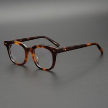 OTGT 일본 레트로 두꺼운 투톤 뿔테 반 투명 안경 테 연예인 윤종신 양희은 하하 피오 이동휘 송민호 이적