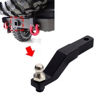 RC 자동차 금속 트레일러 견인 후크 액세서리 1:10 크롤러 TRX4 TRX6 Axial SCX10 90046 AXI03007 레드캣 MST 장식 RC부품 호환, 17 Towbar5
