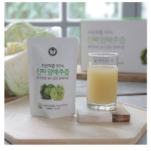 [김재식헬스푸드] 저온 착즙한 양배추즙 100ml 30팩 (1박스), 10박스