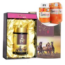 탐라식품 제주 마력정 말뼈 홍삼 농축 액 제주도 말 마 추출 엑기스 액기스 감귤비타 사은품