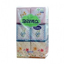 onedaymart_크리넥스 정사각 티슈 100콤비 100매x6개+dnjsepdlakxm, 본품이에요, 본품이에요