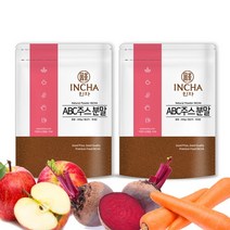 국내산 ABC주스 분말 가루 400g [200gX2팩] 사과 비트 당근, 2개, 없음