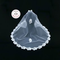 [비비안나 미사보]66번 꽃송이(맞주름/수작업)흘러내리지않는 미사보/예쁜미사보