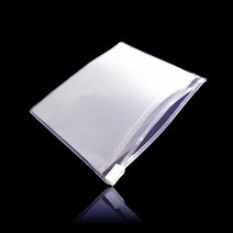 [KT알파쇼핑](BM) 반투명 실속 PVC 지퍼백 파우치 20cmX15cm 100매, 반투명_두께0.2mm