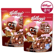 켈로그 오곡 첵스초코 마시멜로 400g +오곡 첵스초코 마시멜로, 2개