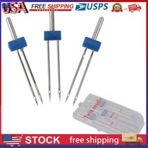 3pcs 3 Size Double Needle Set Multifunctional 재봉틀 미싱 Clothing Needlework