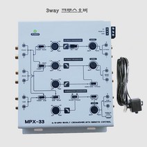 카르마엔터 EQ프리앰프 자동차음향기기, a-1.12V차량용 크로스오버 MPX-33/RX-33, 1
