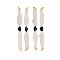 dji mavic 2 pro 줌 8743 용 48pcs 프로펠러 저소음 소품 퀵 릴리스 접이식 블레이드 소음 감소 소품 드론 액세서리, 4개 흰색