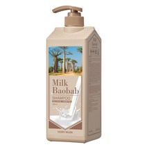 밀크바오밥 대용량 단백질 손상모 샴푸 아이보리머스크향, 5개, 1000ml