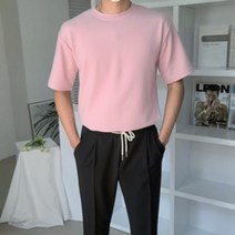 구김없는 아이스 스판반팔티 - 10color