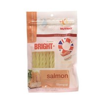 간식 스틱 연어살껌 90g 애견간식 강아지턱근육강화 웰시코기 퍼그 반려견 덴탈케어 셰틀랜드쉽독 개껌