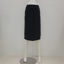 스튜디오럭스 파이핑 밴드 스커트 FSPKMWSK04BKKMW