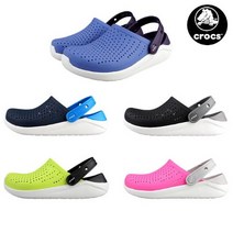 크록스 [지비츠증정] 크록스키즈 라이트라이드 아동 주니어 슬리퍼 샌들 205964 5종택1