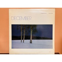 1991 조지윈스턴 George Winston December LP (음반 EX이상 자켓 EX)