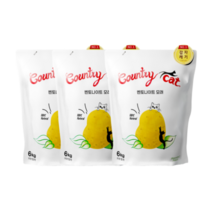 컨트리캣 벤토나이트 고양이모래 가는입자, 18kg X 1박스