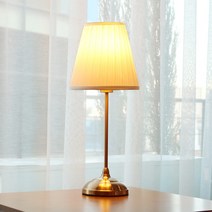 아띠 골드브론즈 테이블 단스탠드 취침등, 스탠드 + LED 전구 8W (전구색) 포함