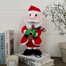 [동물기저귀오가닉인형애착케이크] 크리스마스 춤추는 인형 캐롤나오는 장난감 인싸템, 산타할아버지