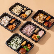 [쿠캣] 띵커바디 식단관리 도시락 시즌3 (5종 X 1팩씩), 단일속성, 1개