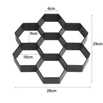 마당 보도블럭 만들기 DIY 틀 시멘트 콘크리트 정원 디딤돌 디딤석 셀프 시공 도로 포장, G타입 35x35x3.6cm