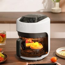 에어프라이어 2.5L 통삼겹 에어후라이기 치킨구이 가정용 혼밥족추천, 화이트, EU(한국범용) 220V