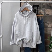 상상그이상 여성용 국내제작 패치 쭈리후드 루즈핏 데일리 베이직컬러 가성비 좋은 체형커버 활용도높은 포켓 밑단 패치 포인트 간절기 후드맨투맨