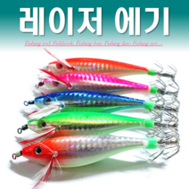 예피싱 YF 레이저에기 홀로그램 왕눈이에기 쭈꾸미 문어 갑오징어, 레이저에기-레드