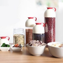 네오 곡물통2호 선물세트(700ml x 3개)/잡곡 곡물 보관용기