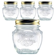 보르미올리 콰트로 스타지오니 자 유리저장병 앙포라, 4개입, 300ml