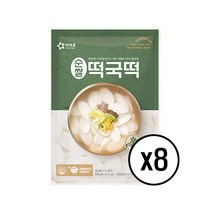 아워홈 아워홈 맛있는 쌀떡국떡 500g x 8개, 선택_쌀떡국떡500gx8