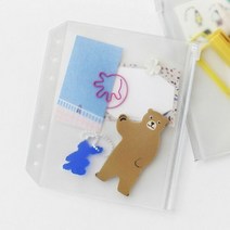 이널 (A6 WIDE) 지퍼 포켓 A6지퍼포켓 와이드지퍼포켓 반투명지, 단품