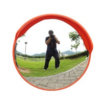 도로 반사경 자동차 볼록 거울 실외 실내 주차장 사각지대 차량, 1000 광각 렌즈