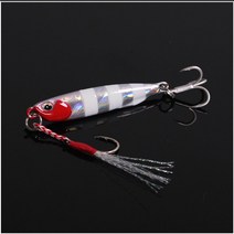 한현 미노우 슬로우싱킹 농어 광어 삼치 우럭 루어낚시 파핑 15g 20g 40g 80g 120g 150g, 빨간은색