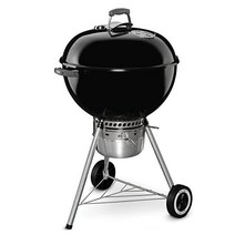 Weber 오리지널 케틀 프리미엄 바비큐 그릴 22인치 블랙, 검은색, 1개