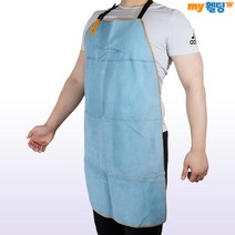 동호 가죽앞치마 DH-AL8 용접 공구 작업 목공 용접용 작업용 목공용, (A)가죽앞치마, (A6) 카멜로 AP-2B 기본형, 1개