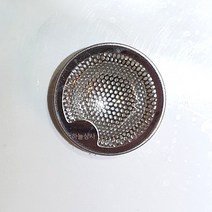 스텐 배수구 세면대 욕조 머리카락 거름망 덮개 소형, 1개, 단품