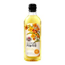 CJ제일제당 풍미 백설 카놀라유 캠핑식용유 900ml 업소용 전부침 새우튀김 식용류오일, 3개