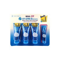 코스트코 센카 퍼팩트휩 페이셜워시 120g 3개 + 40g 폼클렌저 클렌징케어 페이셜폼 국내 해외 직구 도매